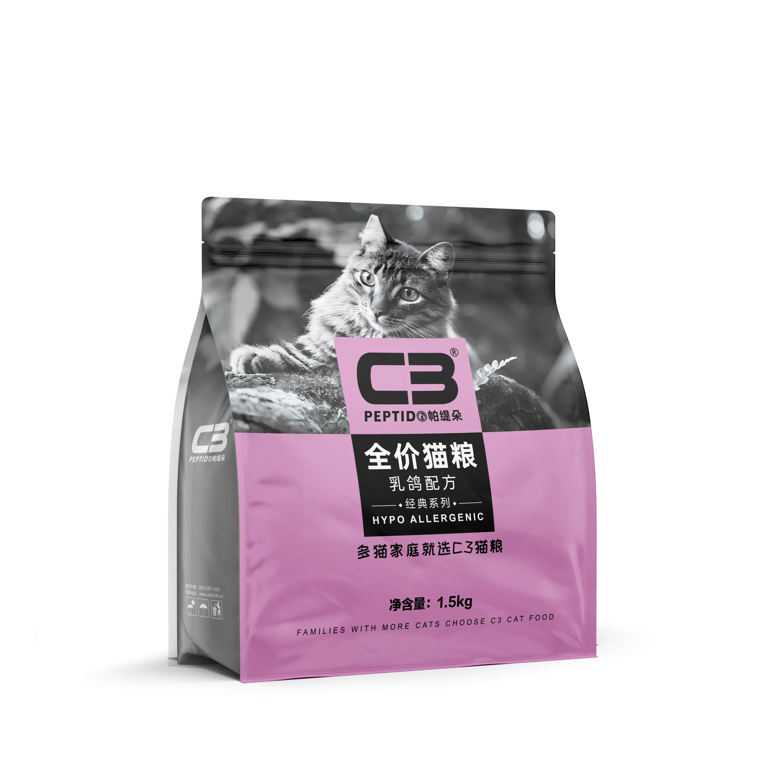 C3帕缇朵无谷猫粮乳鸽