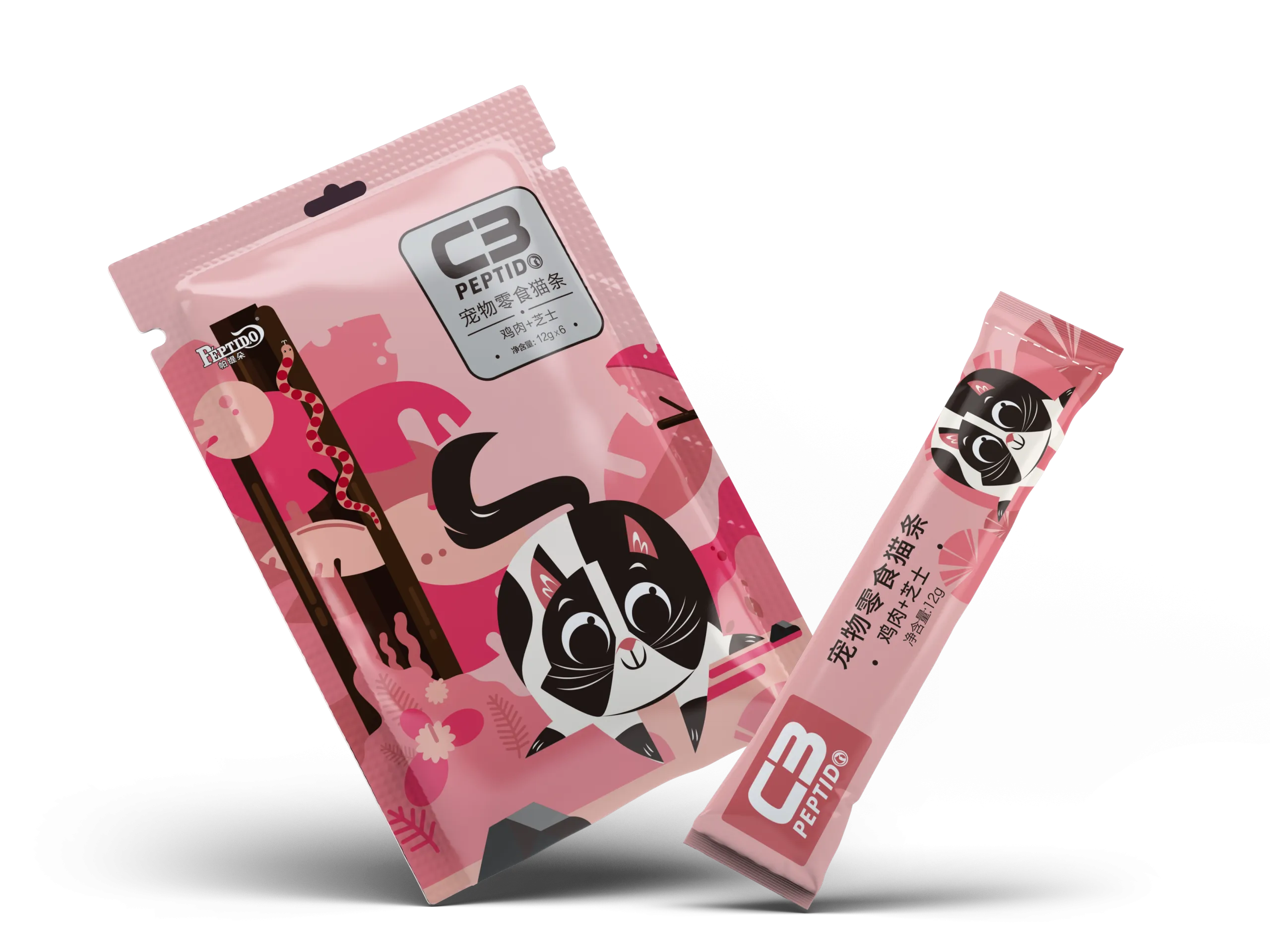 12g*6条C3猫条鸡肉芝士