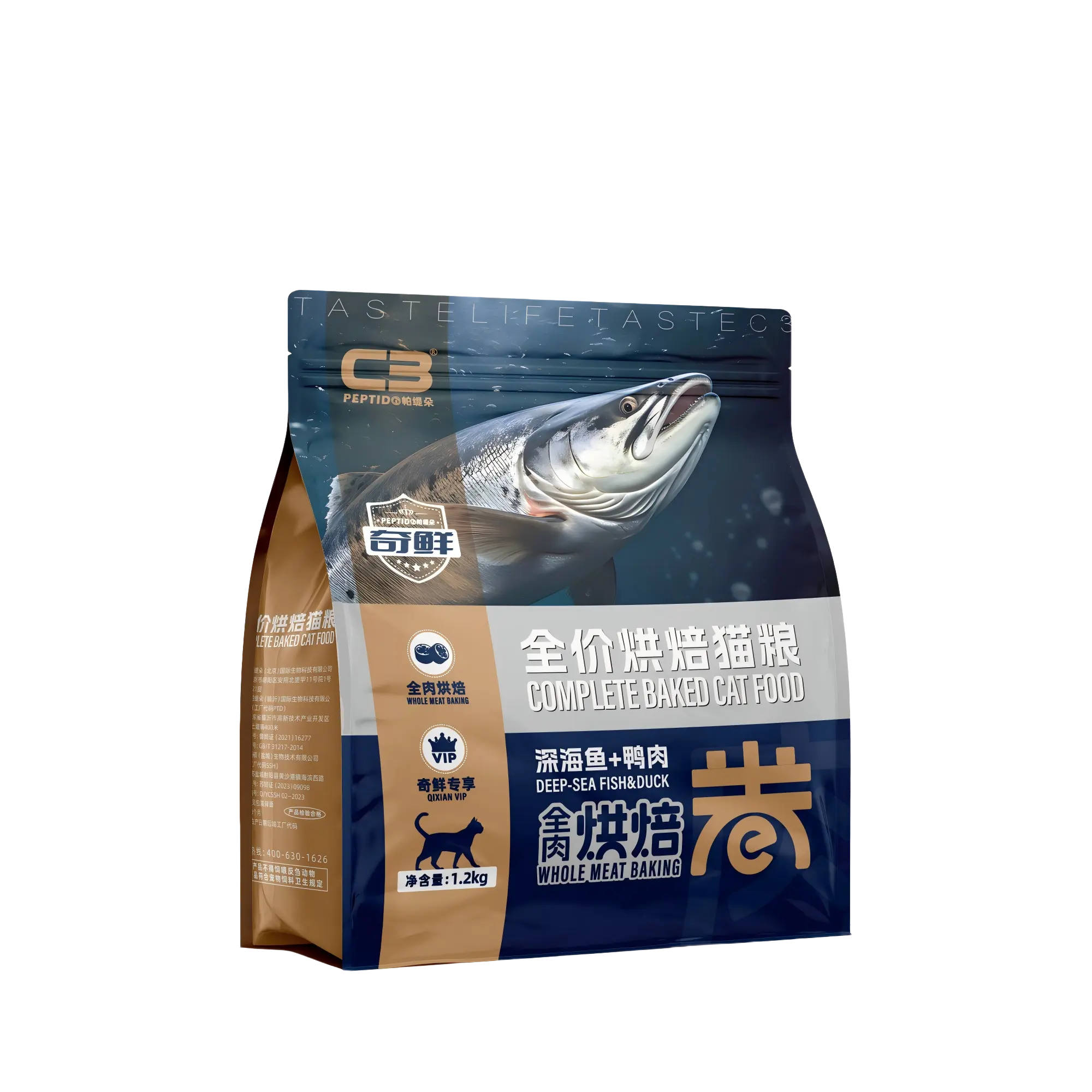C3帕缇朵奇鲜卷心烘焙猫粮深海鱼鸭肉